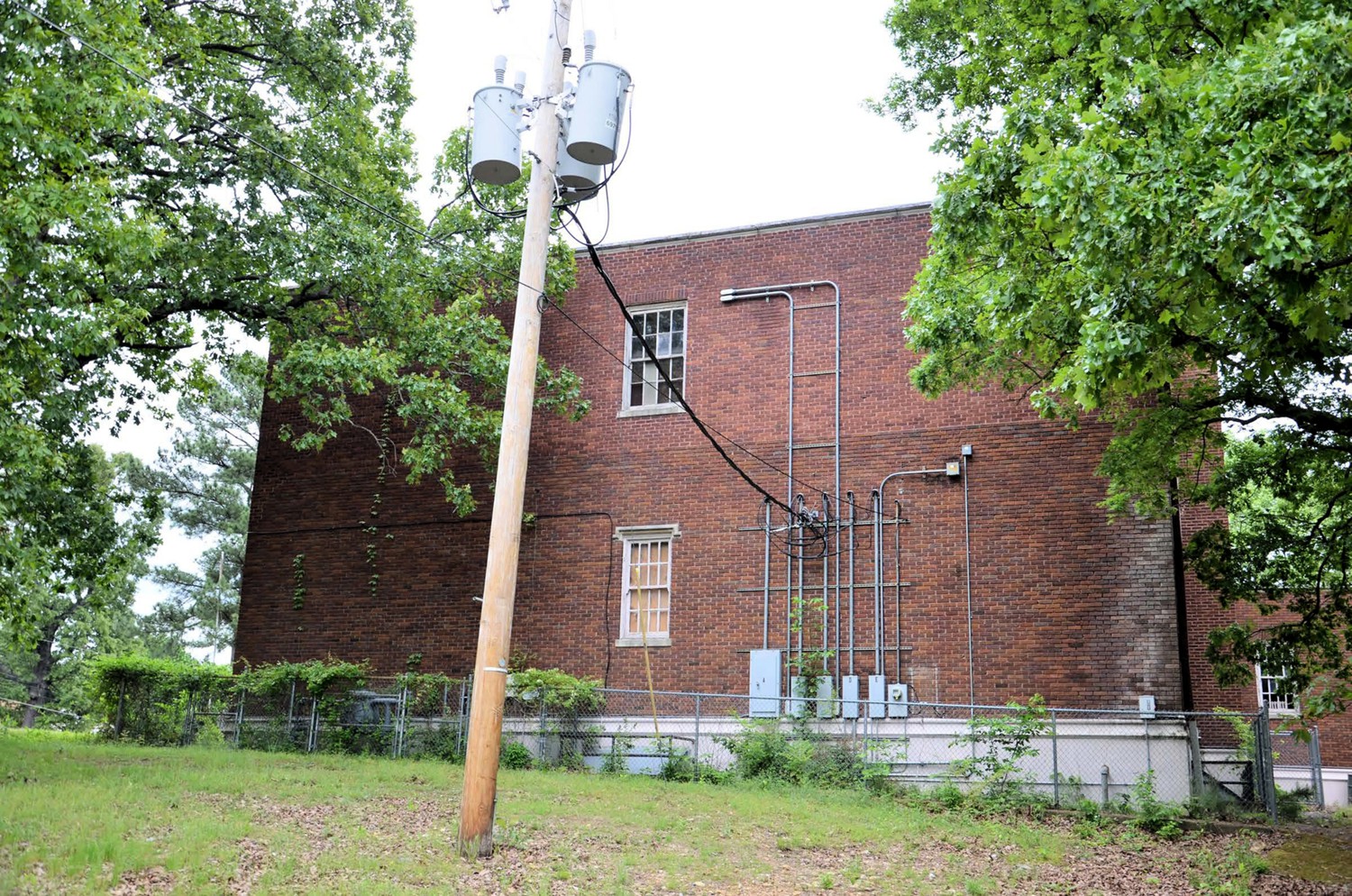 Greenwood School, Hot Springs Arkansas Side (west) facade (2016)