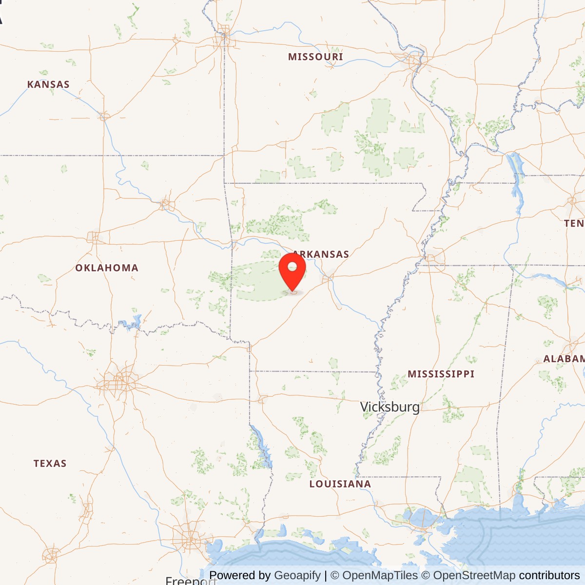 Greenwood School State Map