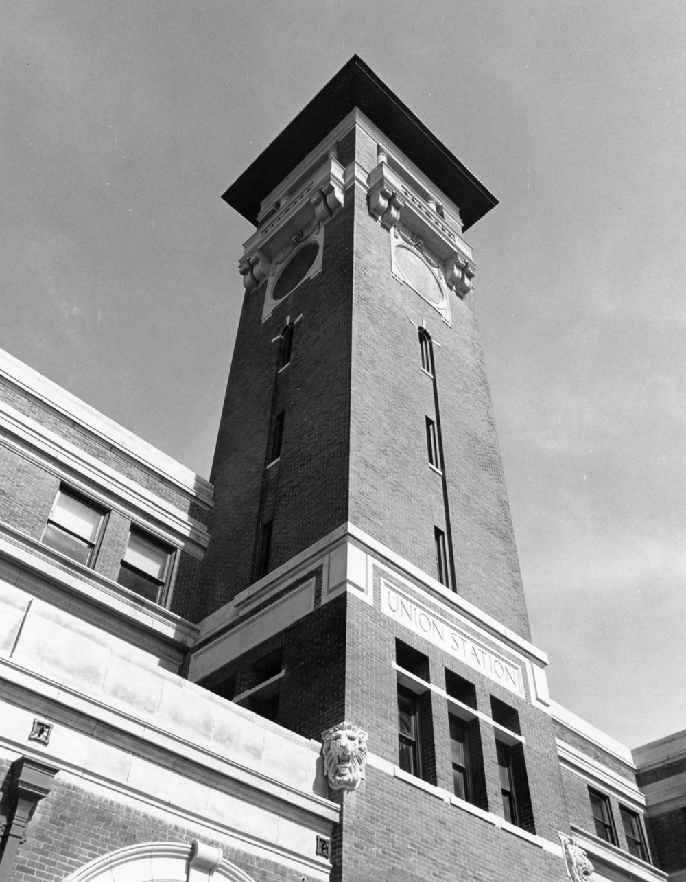 Mopac Station, Little Rock Arkansas Tower detail (1977)