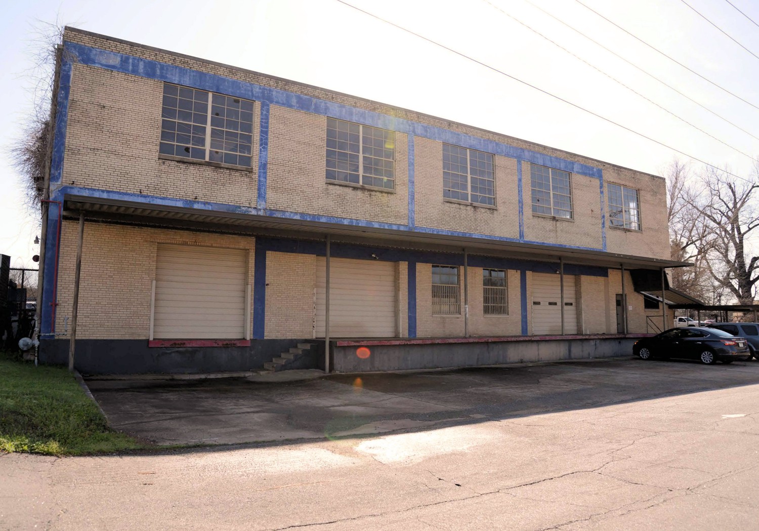 Stebbins and Roberts Office Building and Factory, Little Rock Arkansas West elevation (2016)