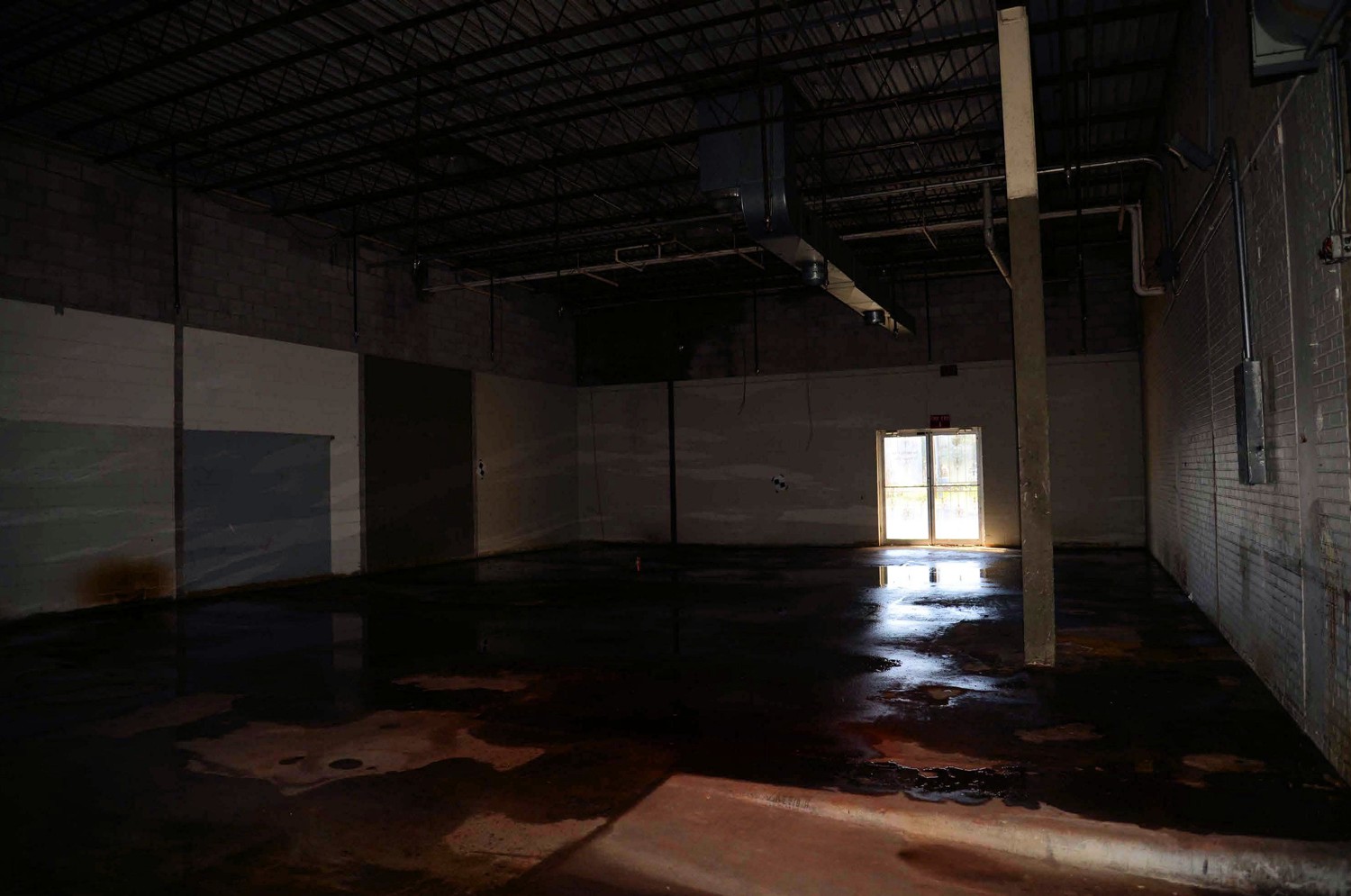 Stebbins and Roberts Office Building and Factory, Little Rock Arkansas 1<sup>st</sup> floor looking south at modern addition (2016)