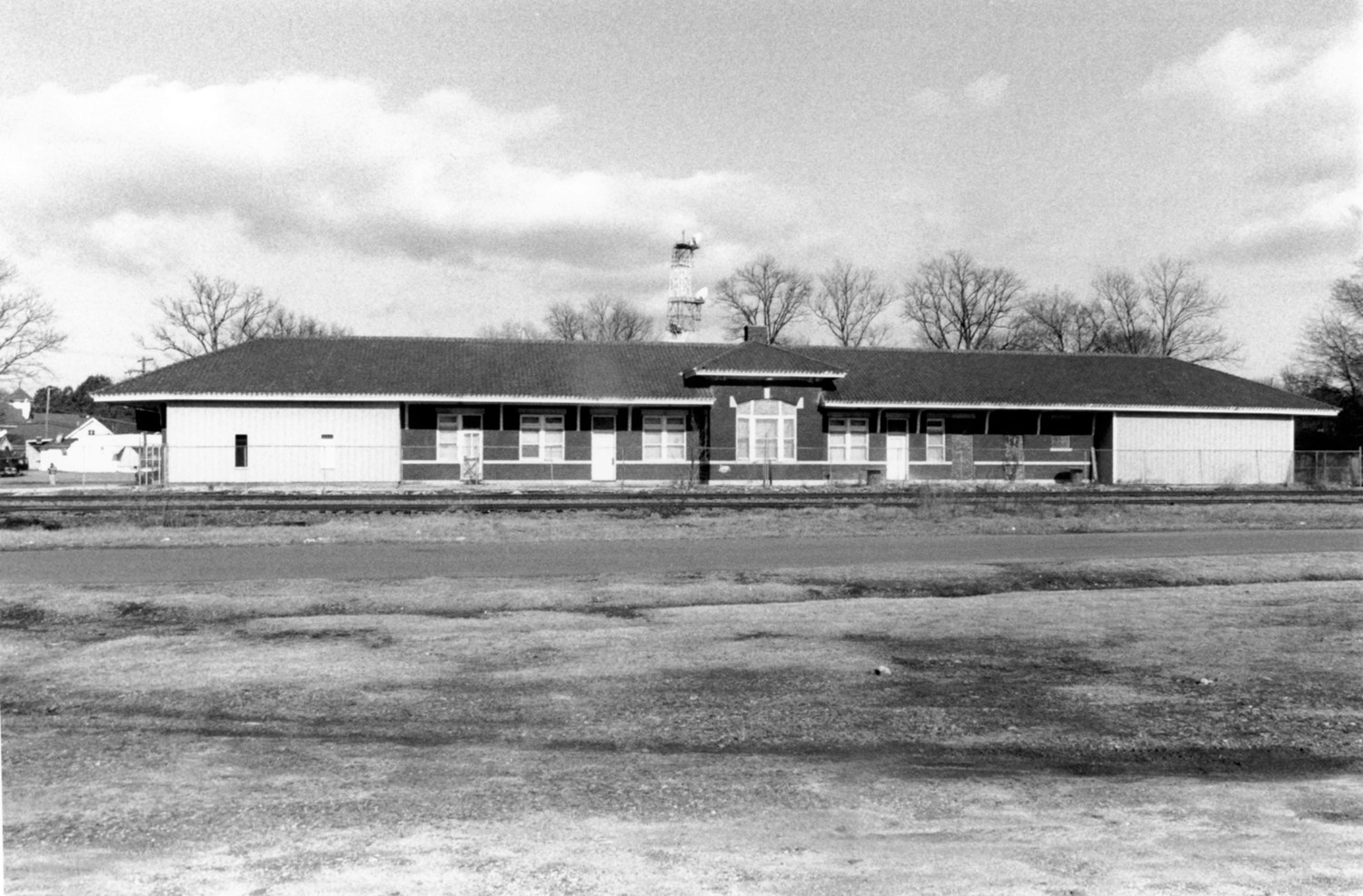 Missouri Pacific Depot, Marianna Arkansas View from southwest (1994)