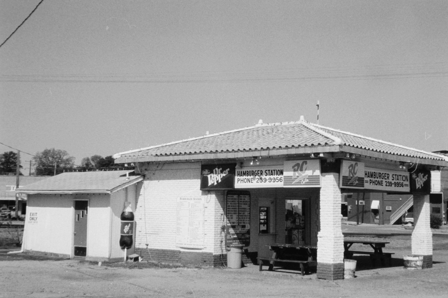 Texaco Station No. 1 - Hamburger Station, Paragould Arkansas East Elevation showing addition (2000)