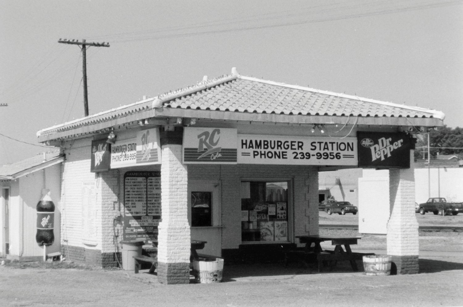 Texaco Station No. 1 - Hamburger Station, Paragould Arkansas North and East Elevations (2000)