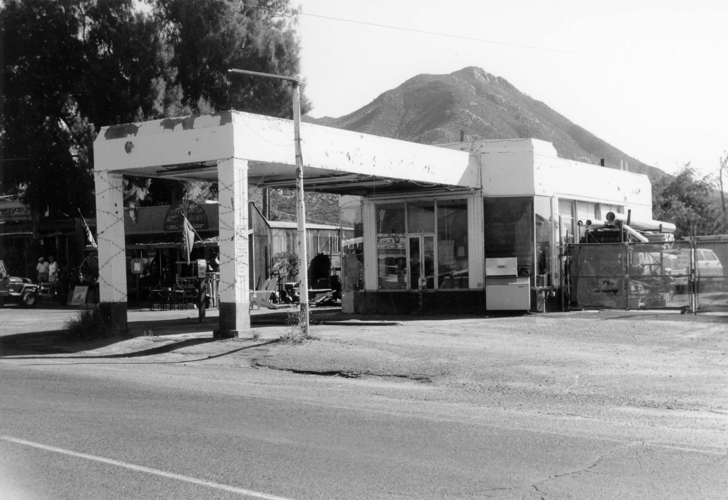 Cave Creek Service Station, Cave Creek Arizona View southeast (1999)