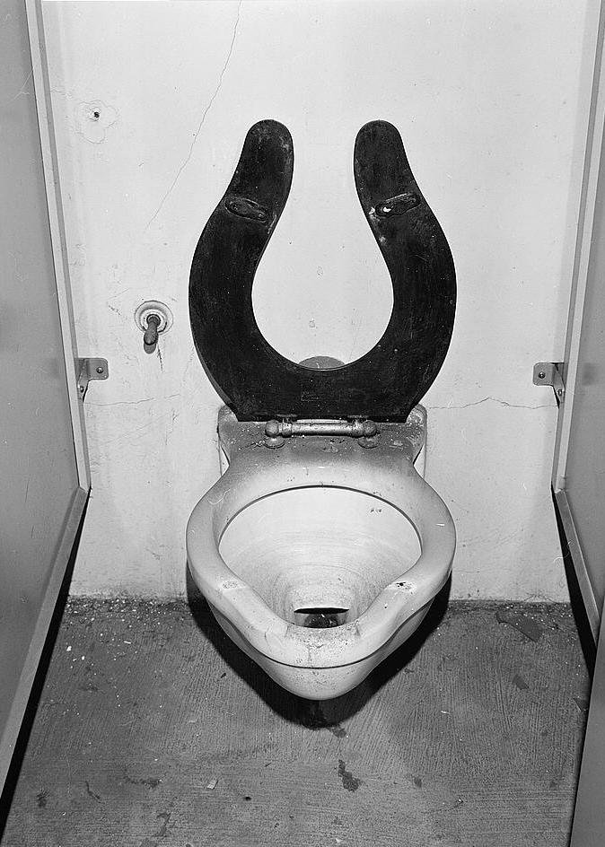 Campbell Union Grammar School, Campbell California RESTROOM DETAIL, TOILET (1983)