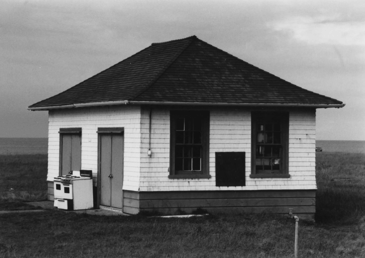 Point Cabrillo Light Station, Caspar California Carpenters Shop Looking Northeast (1989)