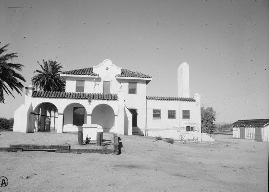 Union Pacific Railroad Depot, Kelso California 1997 Northeast elevation.