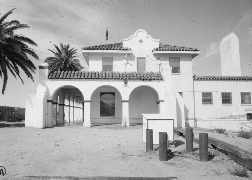 Union Pacific Railroad Depot, Kelso California 1997 North elevation, detail