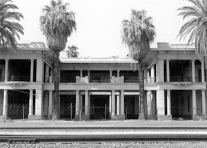 El Garces Hotel - Atchison Topeka & Santa Fe Railroad Depot, Needles California