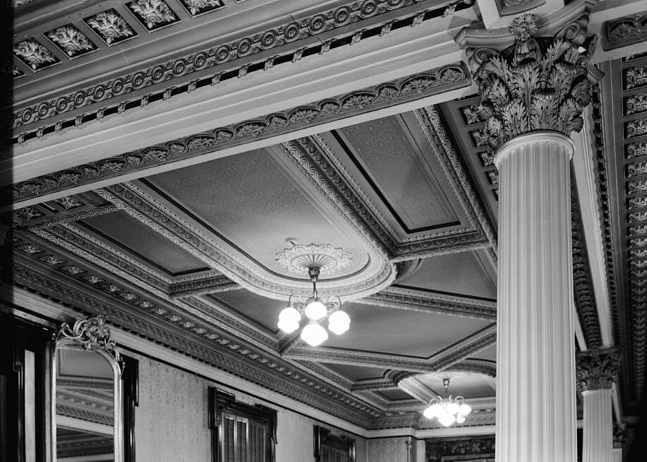 Crocker Art Gallery and Annex, Sacramento California 1960 BALLROOM CEILING