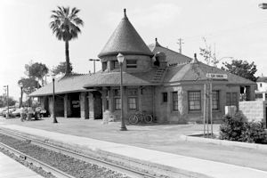 Southern Pacific Railroad Train Depot, San Carlos California