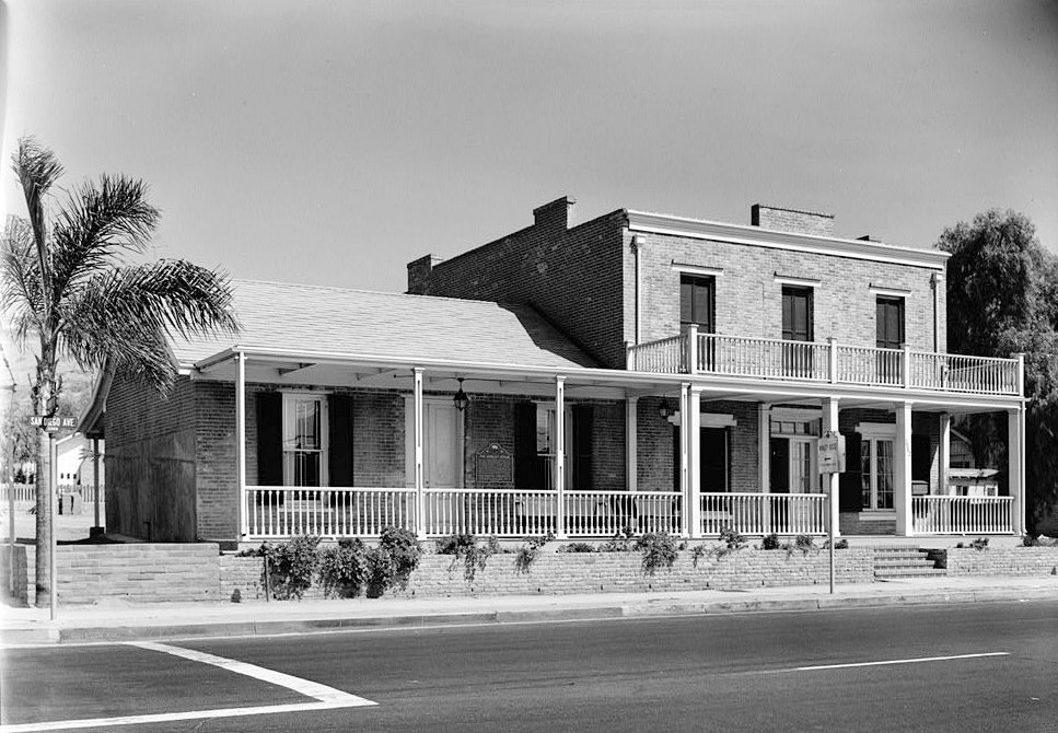 Whaley House, south elevation (front), October 1960.