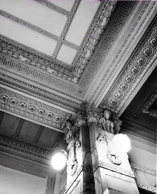 Spreckels Theater Building, San Diego California Interior - Lobby detail