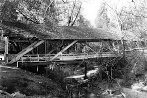 Glen Canyon Covered Bridge, Santa Cruz California