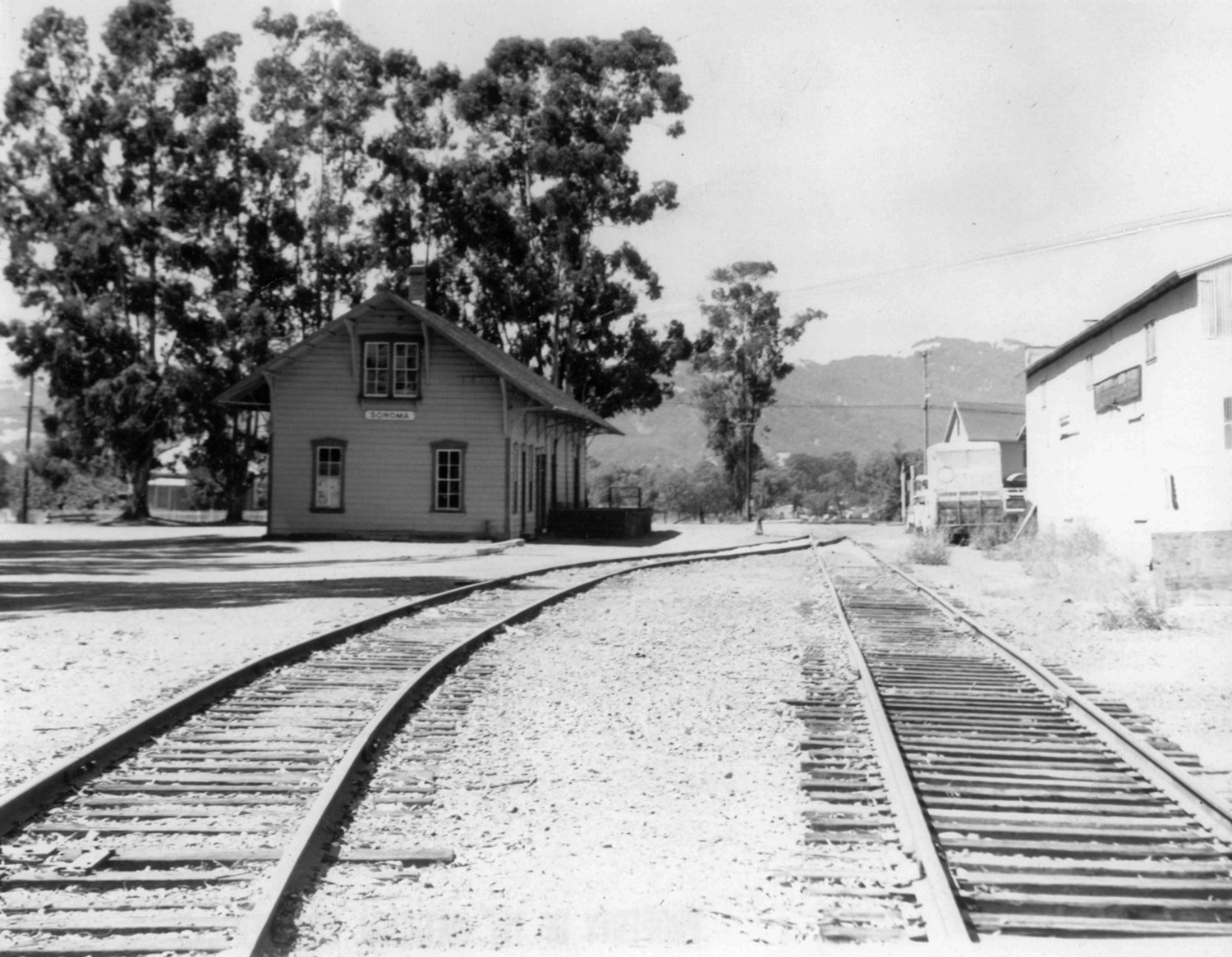 Sonoma Depot, Sonoma California  (1975)