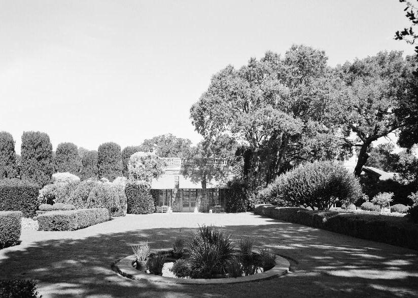 Filoli - Bourn-Roth Estate, Woodside California GARDENS, WITH OUTBUILDING