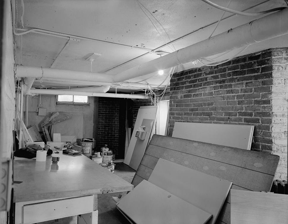 George Schleier Mansion, Denver Colorado GENERAL VIEW OF BASEMENT