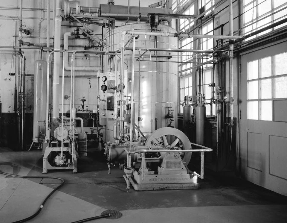 Tivoli-Union Brewery (Milwaukee Brewery), Denver Colorado Taber pump in CO2 plant.