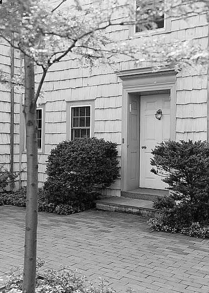 Stephen Tyng Mather House, Darien Connecticut 1964 NORTH DOOR