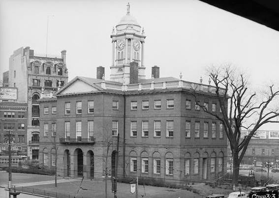 Old State House, Hartford Connecticut 1937 SOUTHWEST ELEVATION