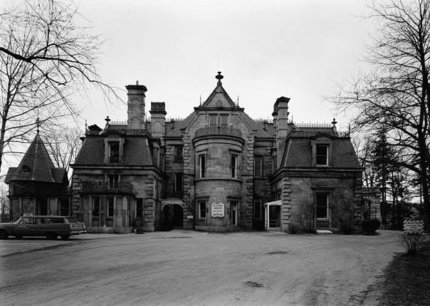 Lockwood-Mathews Mansion, Norwalk Connecticut 1961 NORTH ELEVATION