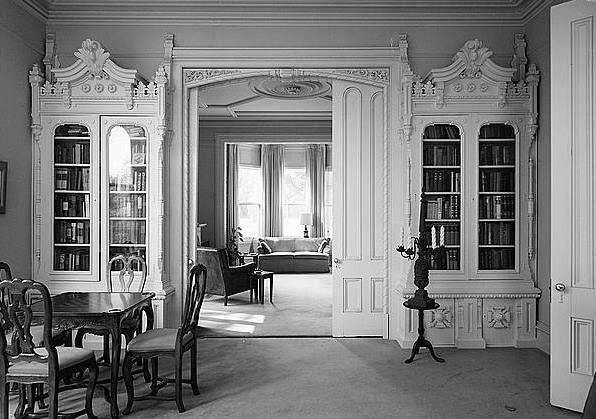 Mrs. Zalmon Wakeman House, Southport Connecticut 1966 GENERAL VIEW IN SOUTHEAST ROOM