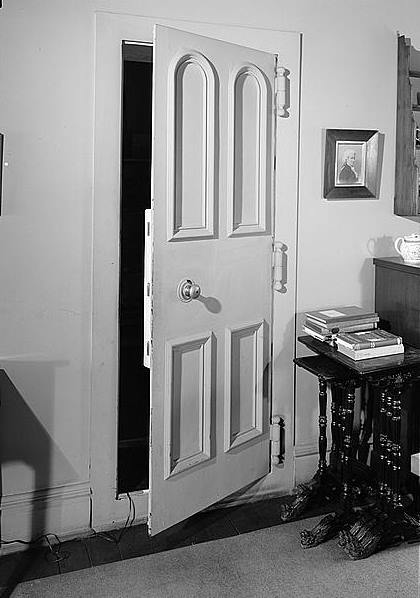 Southport Savings Bank, Southport Connecticut 1966 DETAIL VAULT DOOR, SECOND FLOOR 