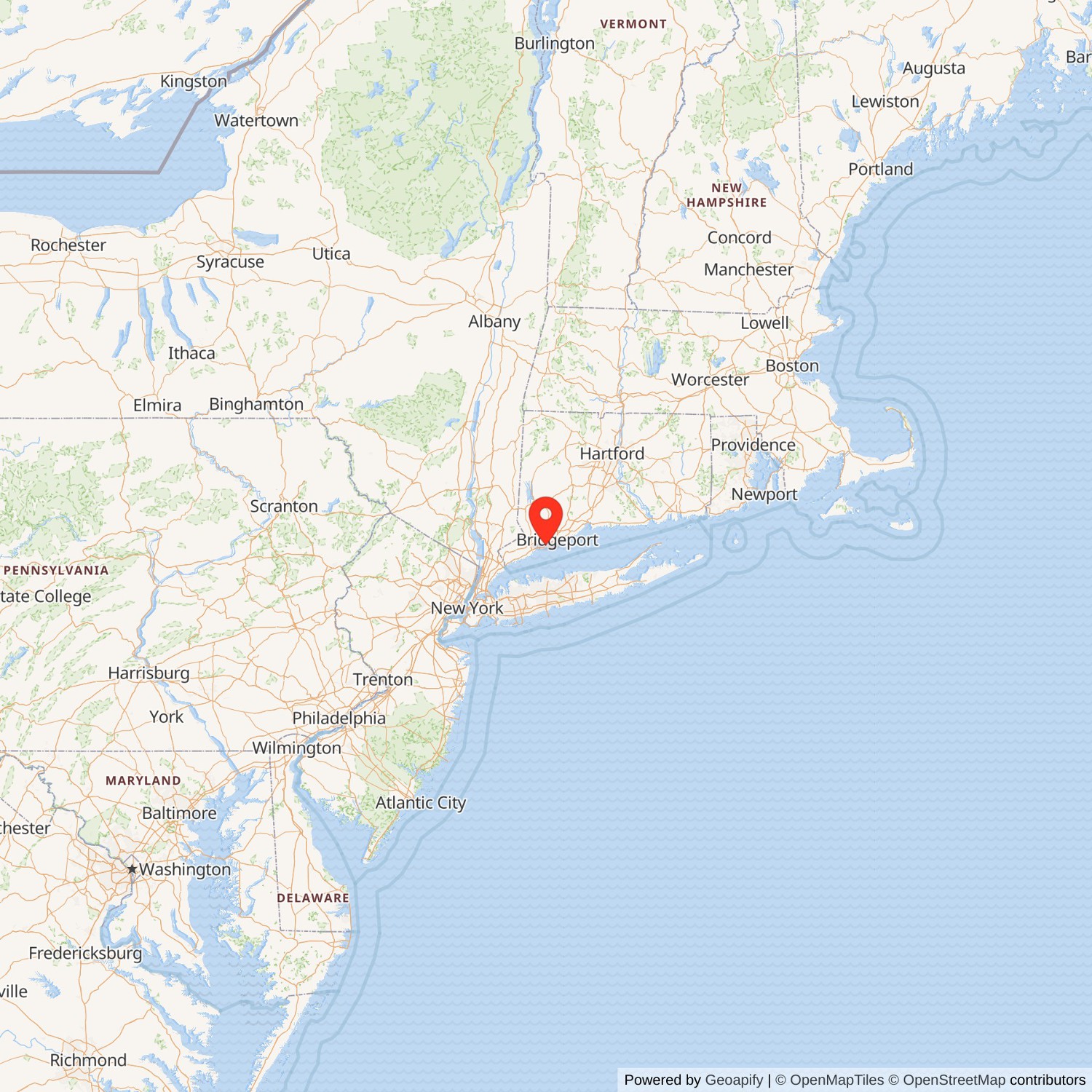 Mrs. Benjamin Pomeroy House State Map