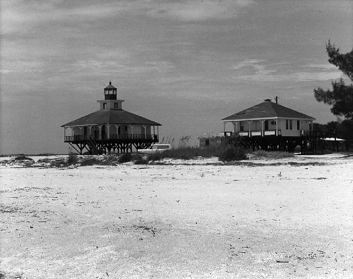 Boca Grande Lighthouse Gasparilla Island, Boca Grande Florida 1978 Southeast facade