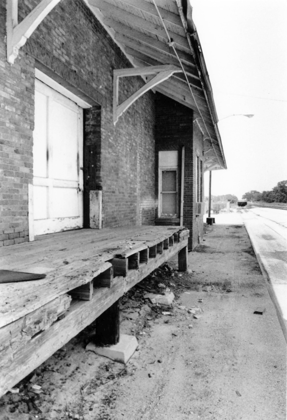 Dade City Atlantic Coast Line Railroad Depot, Dade City Florida West facade (1993)