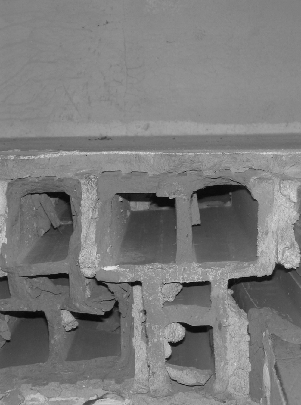 South Side School, Fort Lauderdale Florida View of interlocking clay tile at South Side School (2005)