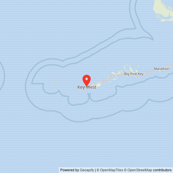 Sloppy Joes Bar Location Map