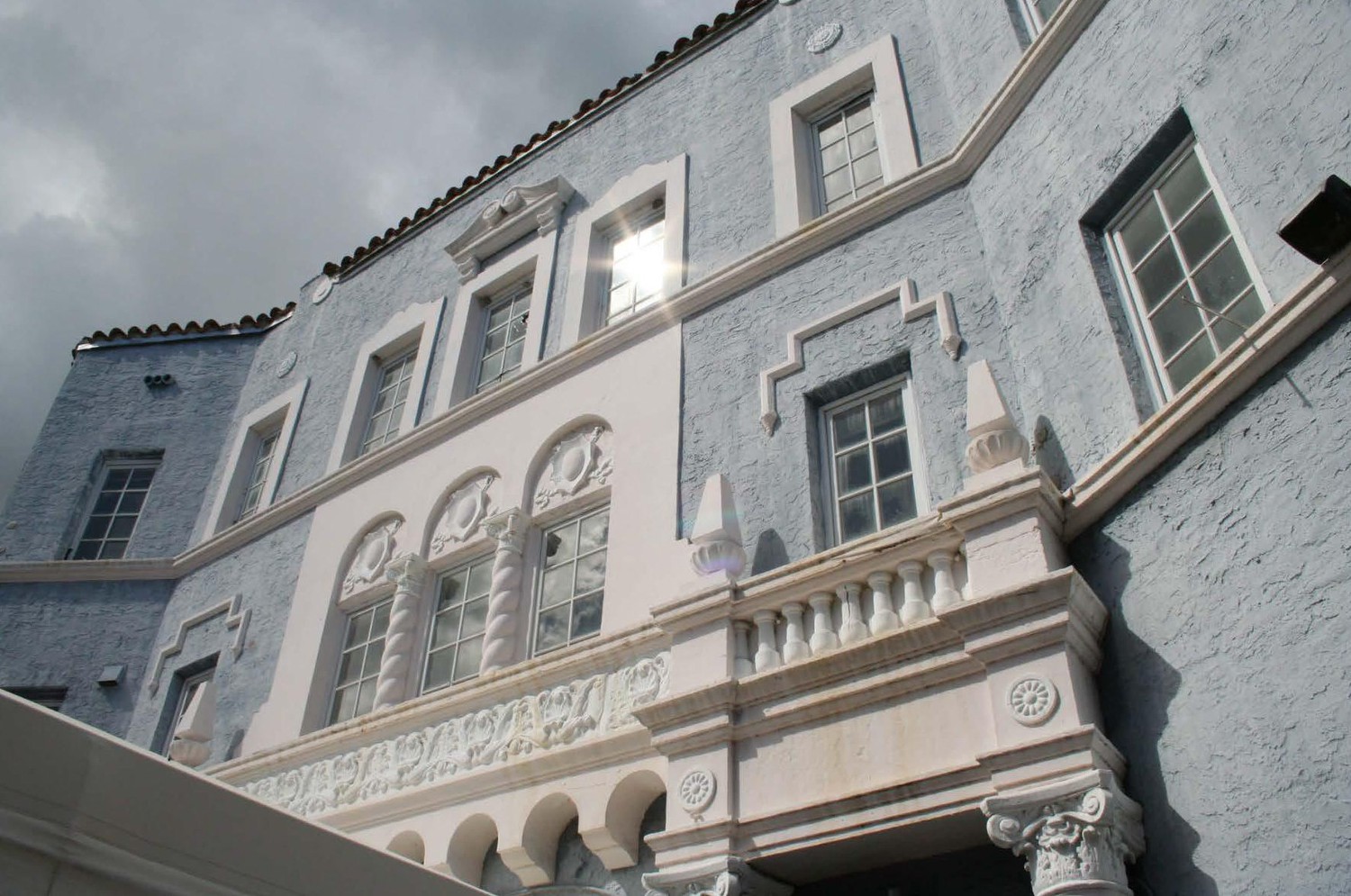 Coconut Grove Playhouse, Miami Florida South Elevation Second and Third Floor Central Bay (2016)