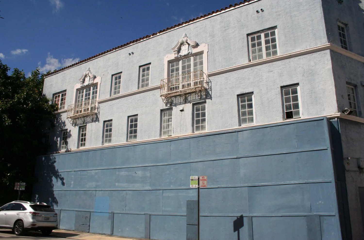 Coconut Grove Playhouse, Miami Florida South Elevation Left Bay (2016)