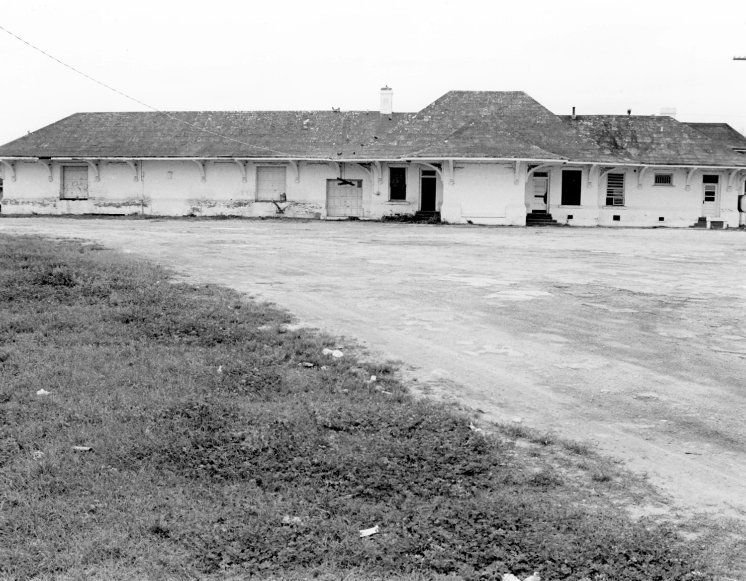 Old Atlantic Coast Line Union Depot, Palatka Florida East Facade (1987)