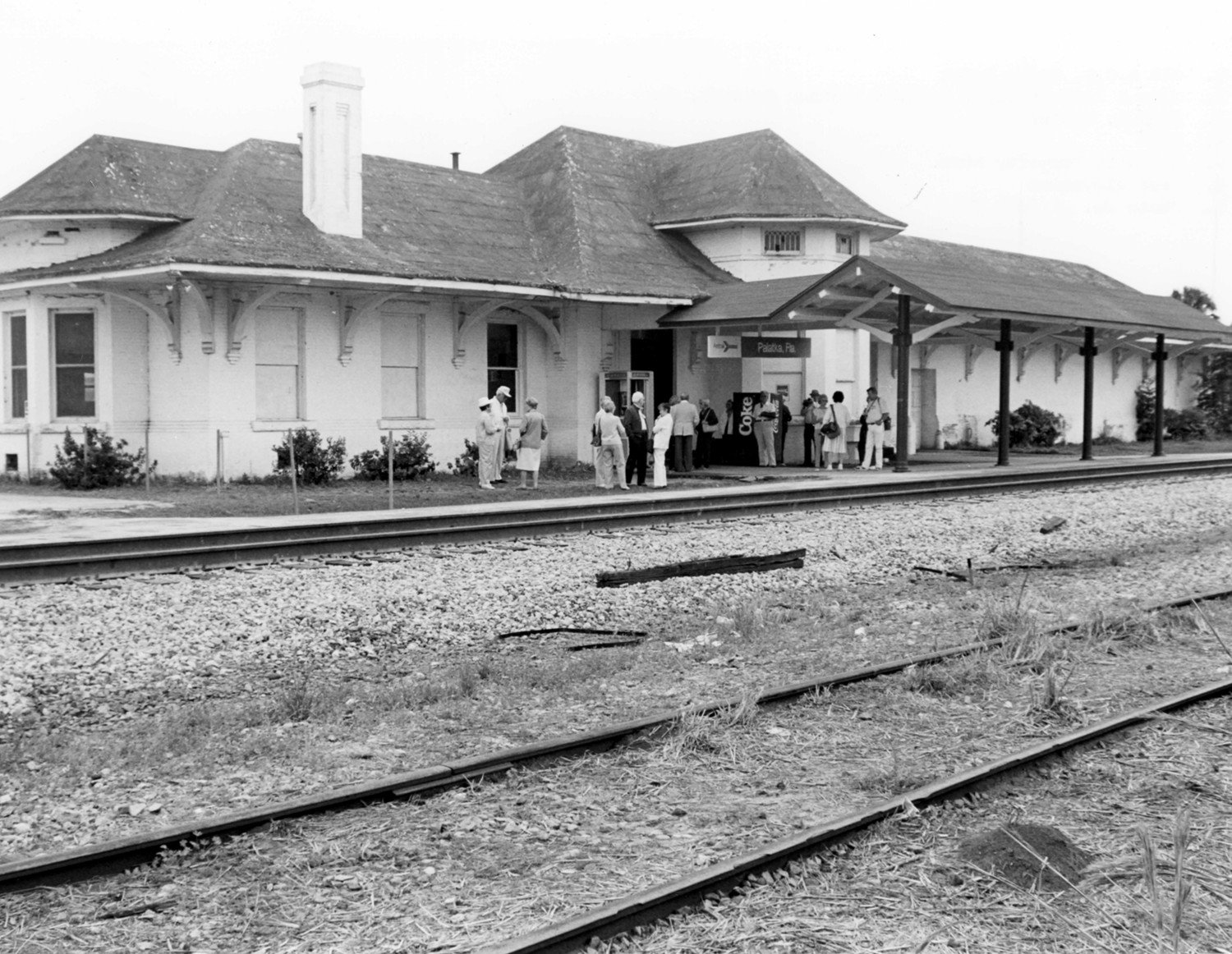 West elevation (1987)