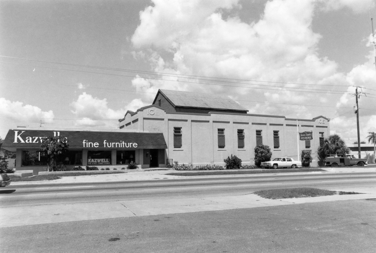 Punta Gorda Ice Plant, Punta Gorda Florida Front elevation (1988)
