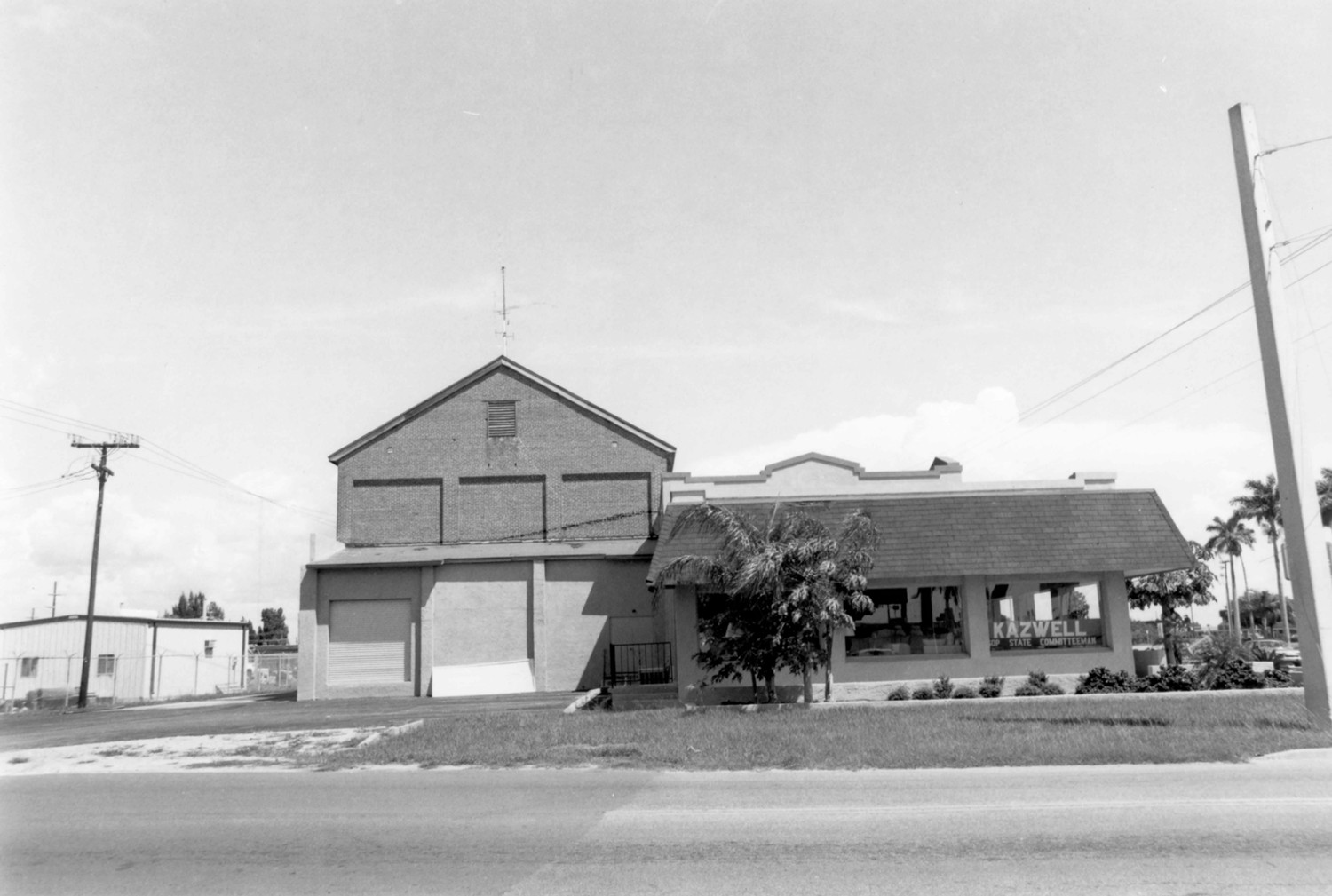Punta Gorda Ice Plant, Punta Gorda Florida Side elevation (1988)