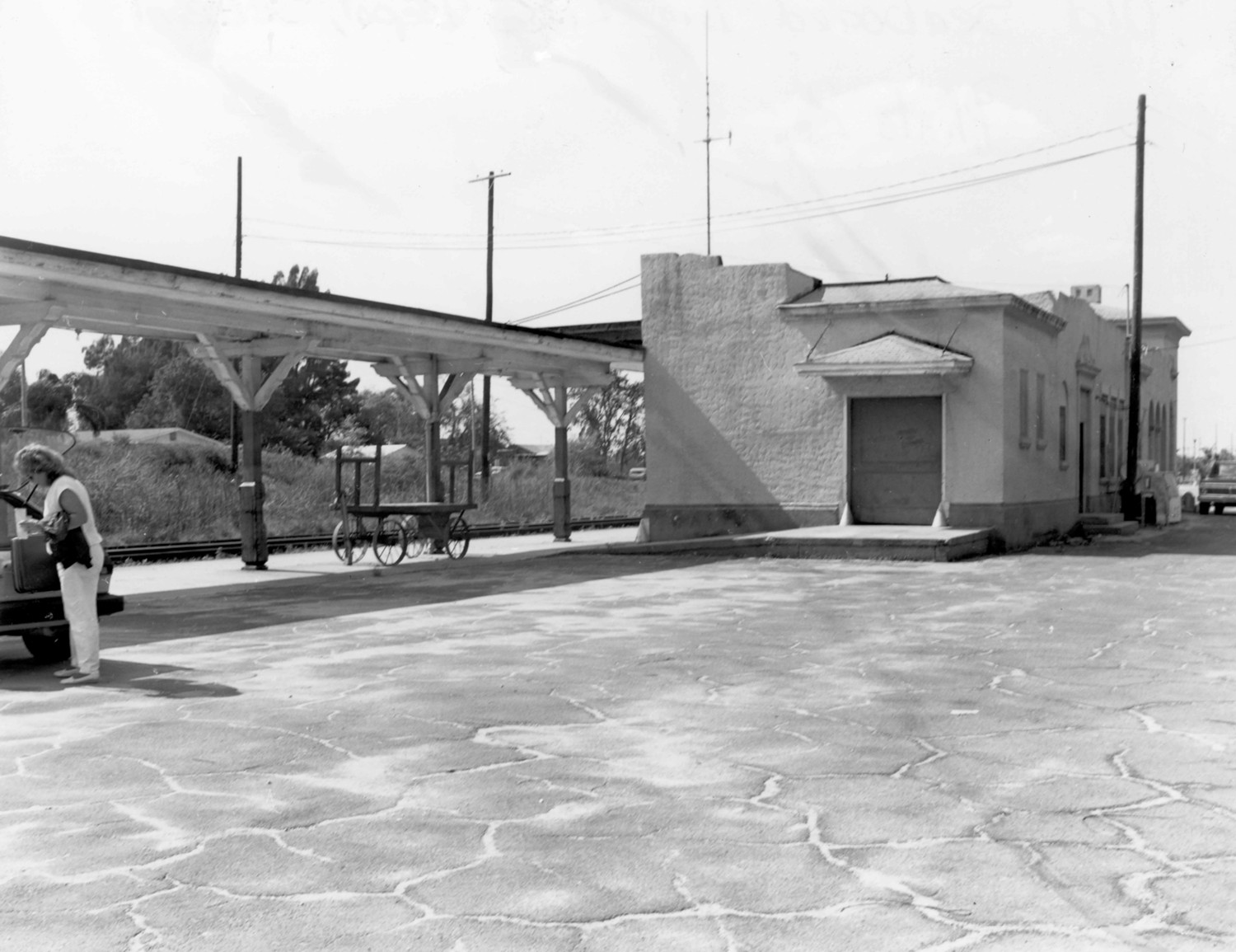 Seaboard Air Line Railroad Depot, Sebring Florida South elevation (1988)