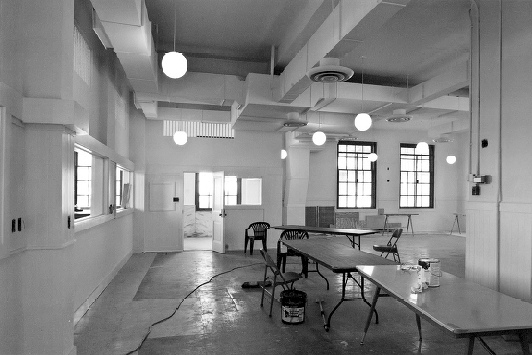 US Post Office, Adel Georgia 2007 Work room