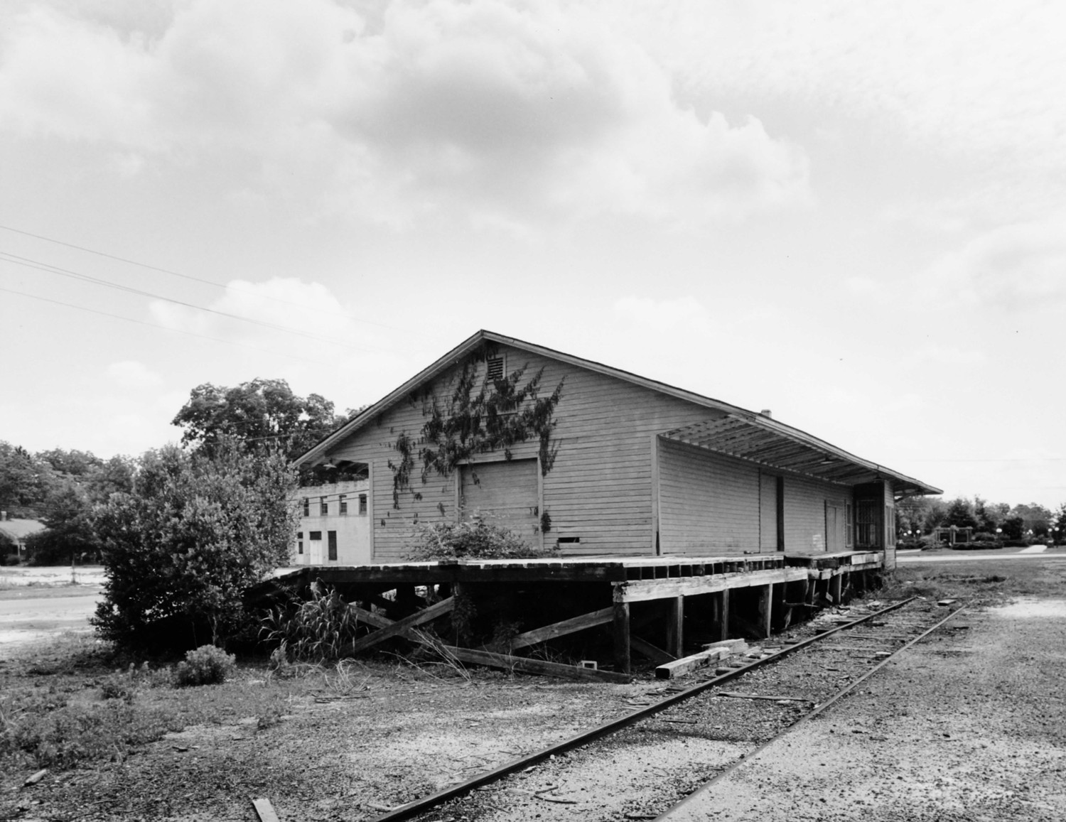 Alma Depot, Alma Georgia Rear view (1982)