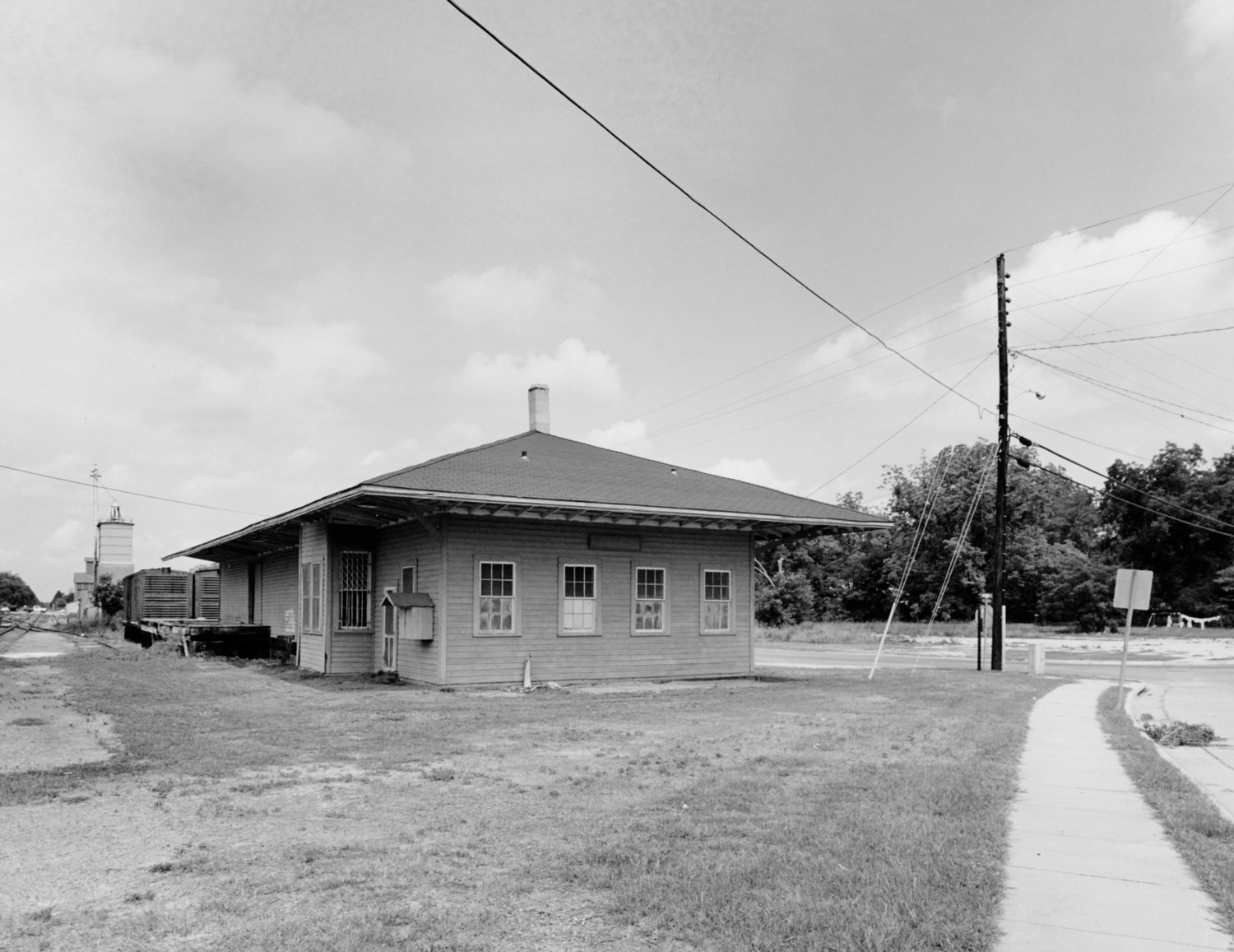 Alma Depot, Alma Georgia End view (1982)