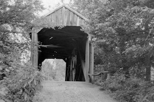 White Oak Creek Covered Bridge, Alvaton Georgia
