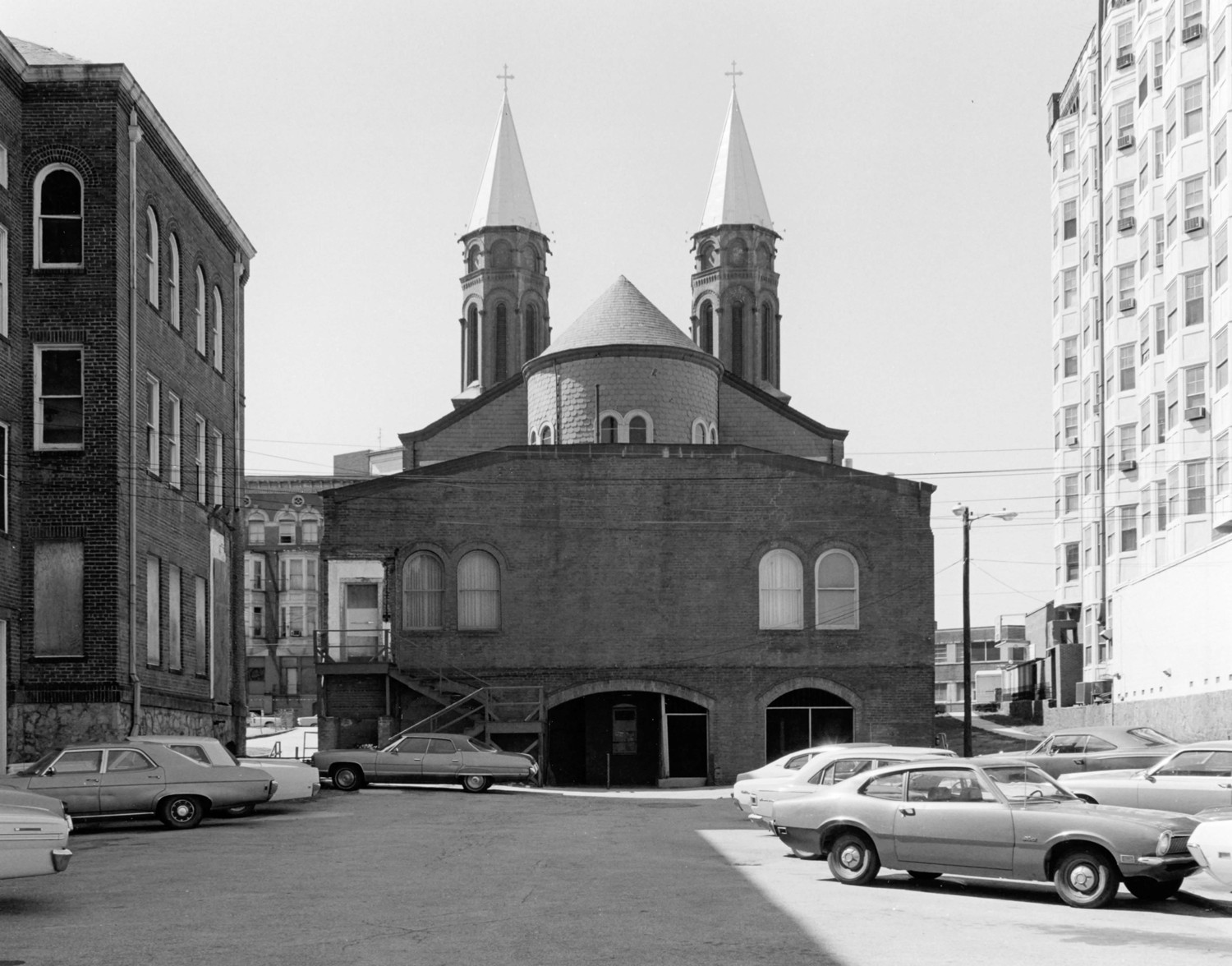 Church of the Sacred Heart of Jesus, Atlanta Georgia East end, apse (1975)
