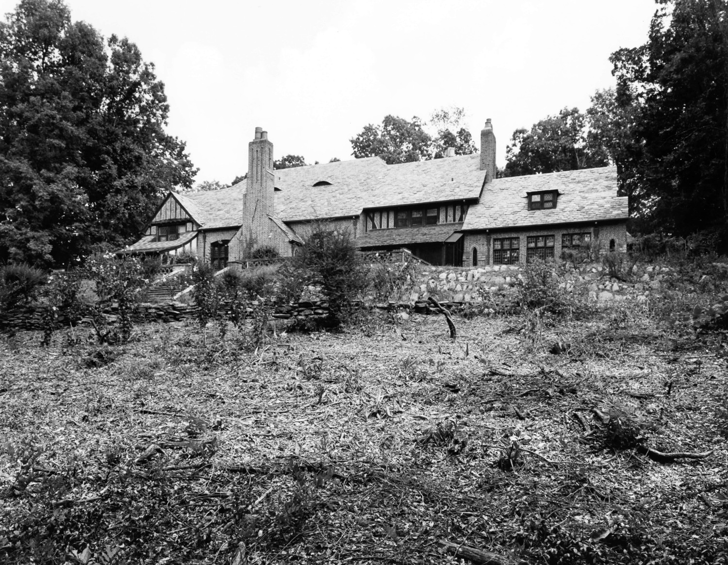 Glenridge Hall House, Sandy Springs Georgia Northwest facade (1980)