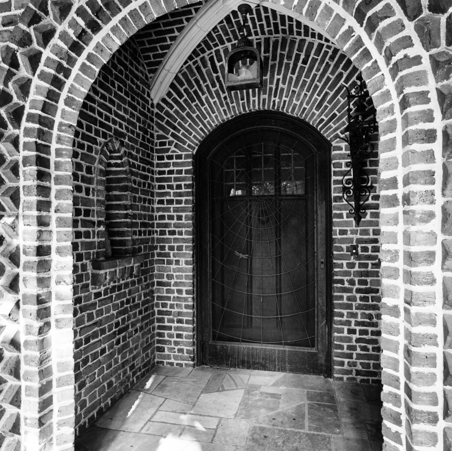 Glenridge Hall House, Sandy Springs Georgia Entrance (1980)