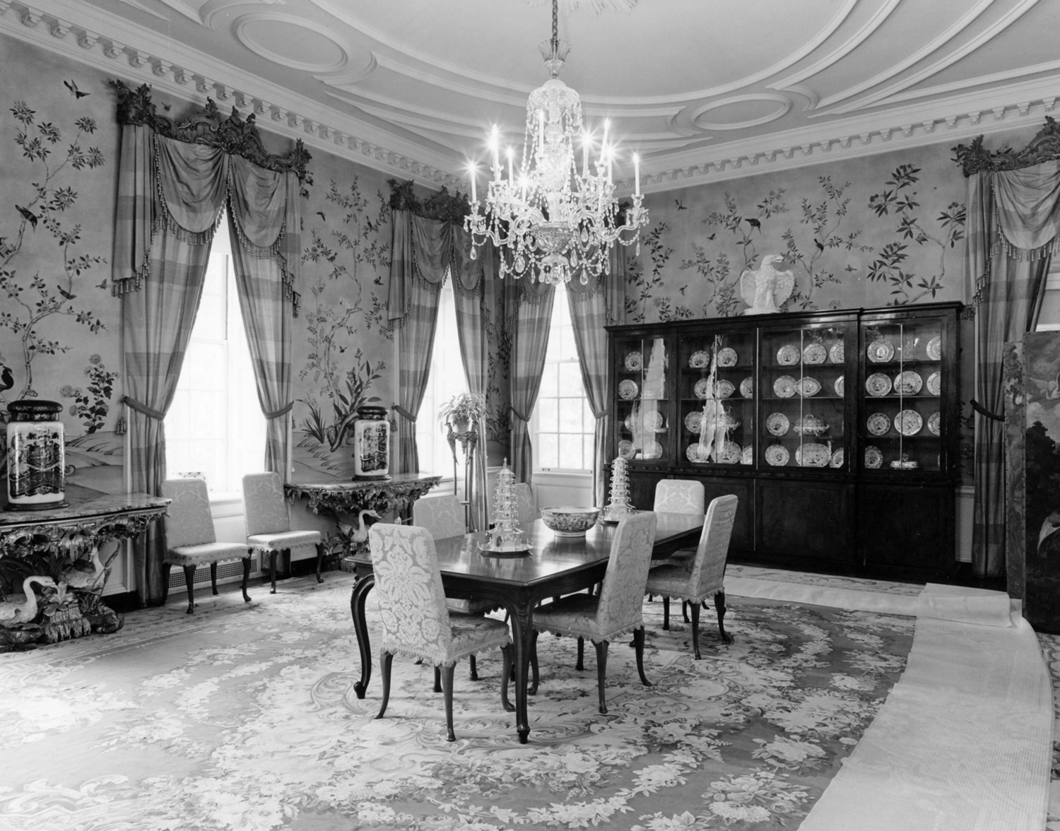 Swan House - Atlanta Historical Society, Atlanta Georgia Dining Room (1976)