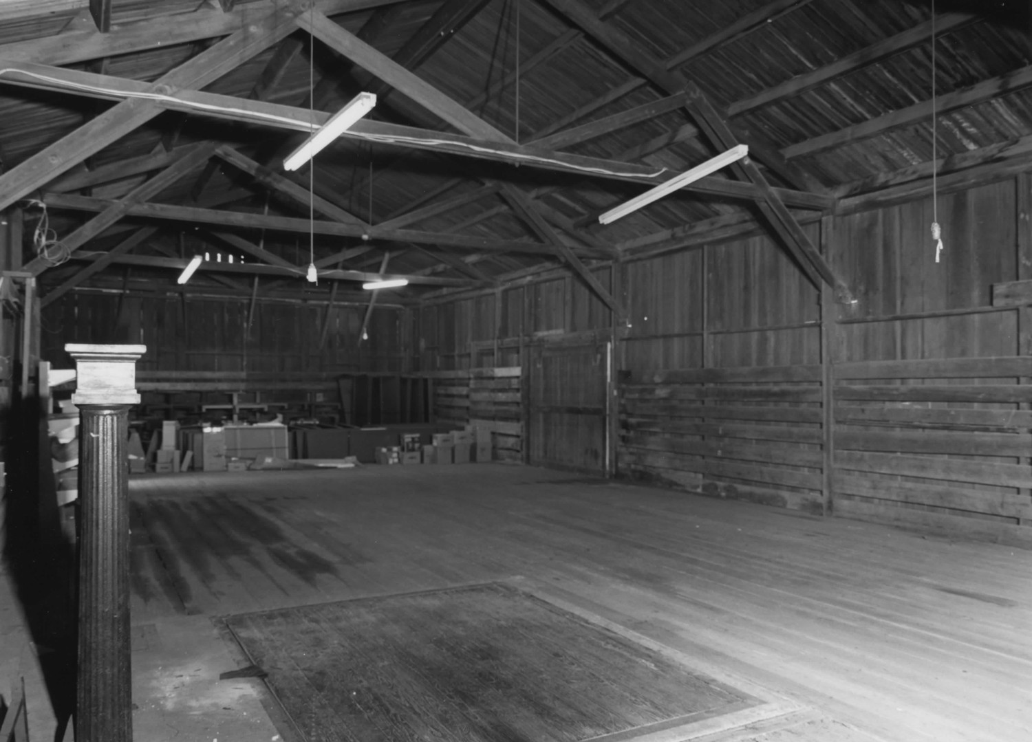 Blackshear Depot, Blackshear Georgia Interior of freight area (1997)