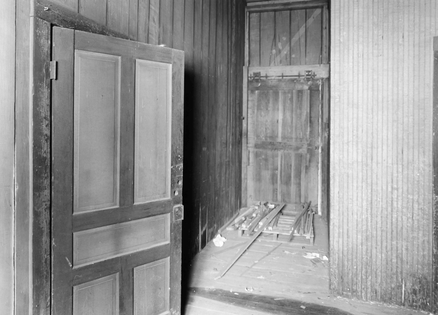Blackshear Depot, Blackshear Georgia Freight entrance area (1997)